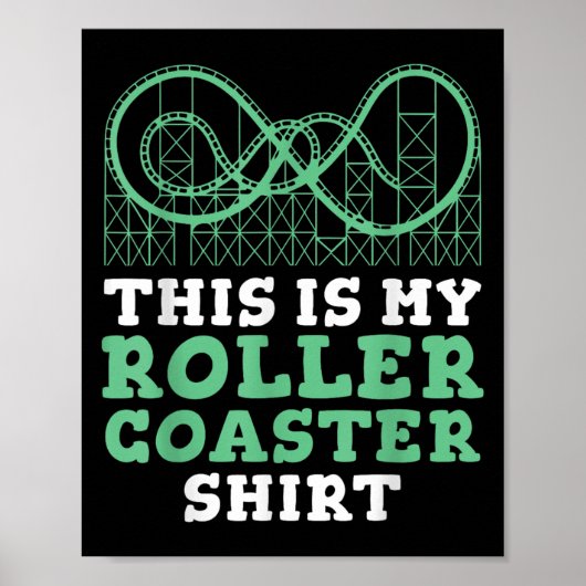 Poster Roller Dessous de verre Crew Amusement Park Fans D (Devant)