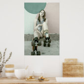 Poster Roller Girl (Cuisine)