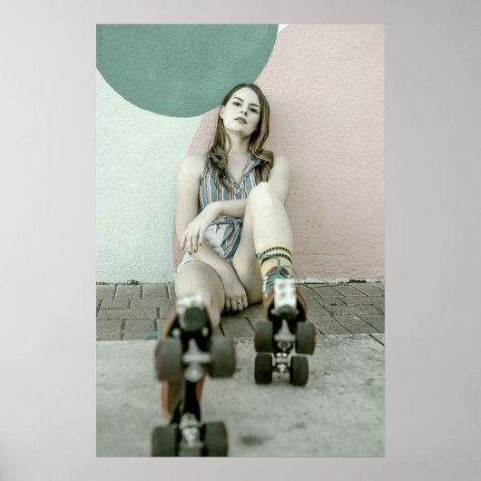 Poster Roller Girl (Devant)