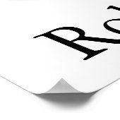 Poster Roller-Kitty (Coin)