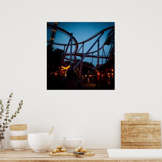 Poster Rollercoaster (Cuisine)