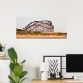 Poster Rollercoaster (Bureau à domicile)