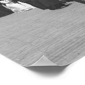 Poster Rollercoaster à Atlantic City, 1901. Vintage (Coin)