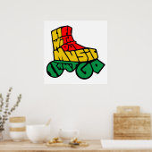 Poster Rollerskates (Cuisine)