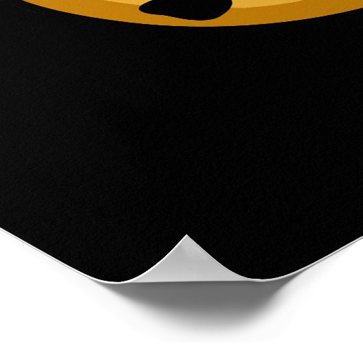 Poster Rollin Dans La Pâte Douteuse À Cuisson Bisine Dark (Coin)