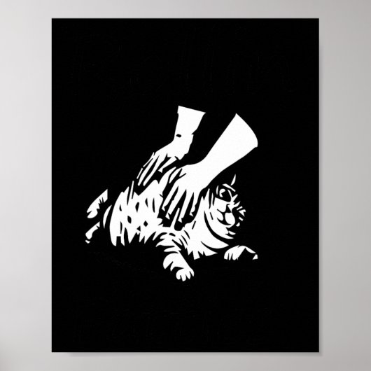 Poster Rollin Fatties Funny Cat Meme (Devant)