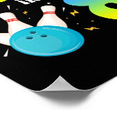Poster Rollin' Into 8 Bowling 8ème Anniversaire Party 8 a (Coin)