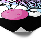 Poster Rolling In 80 Bowling 80e anniversaire (Coin)