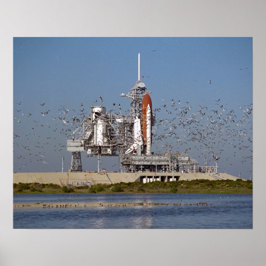 Poster Rollout of Space Shuttle Atlantis (STS-27) (Devant)