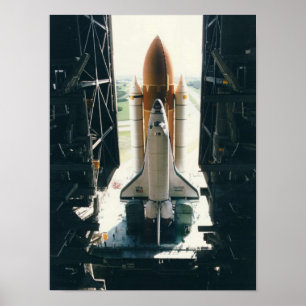 Poster Rollout of Space Shuttle Atlantis (STS-79)