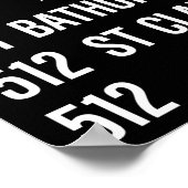 Poster Rollsign de tramway CLRV/ALRV Toronto (Coin)