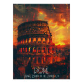 Poster Roma Belleza Eterna en la Ciudad Eterna (Devant)