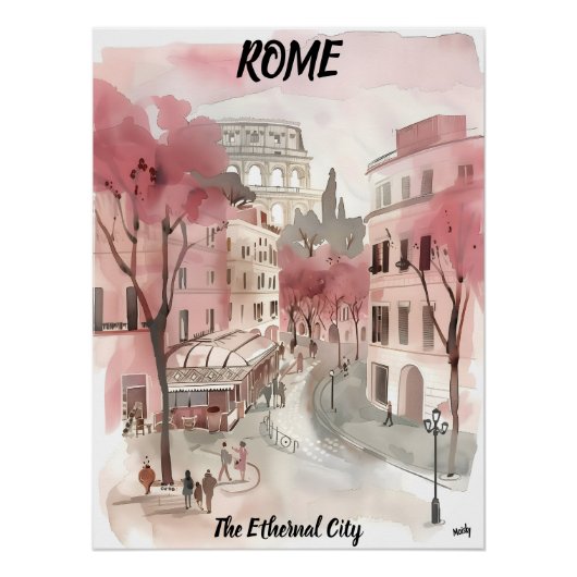 Poster Roma: La Ciudad Eterna (Devant)