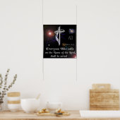 Poster Romains 10:13 Tous ceux qui invoquent le Nom (Cuisine)