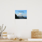 Poster Romains 10:15 Comme les pieds sont beaux... (Cuisine)