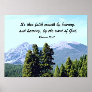Poster Romains 10:17