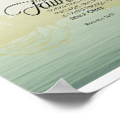 Poster Romains 10:17 - La foi vient d'entendre le mot (Coin)