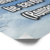 Poster Romains 10:8-9 WEBU (Coin)