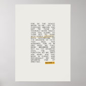 Poster Romains 12 (Devant)