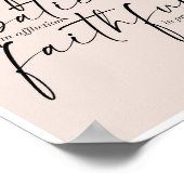 Poster Romains 12:12 Peach Arrière - plan (Coin)