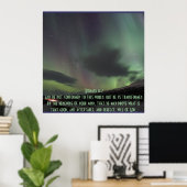 Poster Romains 12:2 Inspirationnelle-Bible-Verse Bénédict (Bureau à domicile)