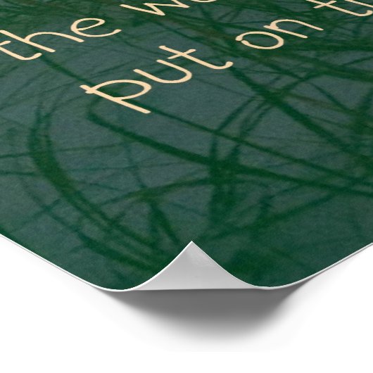 Poster Romains 13:12 (Coin)