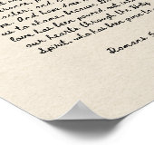 Poster Romains 5:3-5 Version de la Bible (Coin)