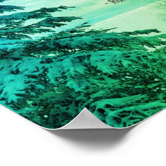 Poster Romains 8:15 Nous crions Abba, Père (Coin)