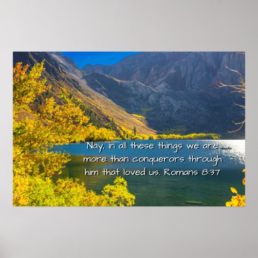 Poster Romains 8:37 (Devant)