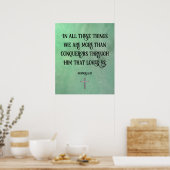 Poster Romains 8:37 (Cuisine)