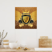 Poster Romains d'or 8:14, Fils de Dieu (Cuisine)