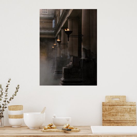 Poster Roman Bath (Cuisine)