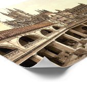 Poster Roman Baths and Abbey, IV, Bath, England classic P (Coin)