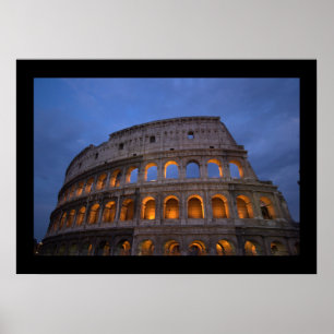 Poster Roman Colosseum at Night