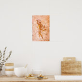 Poster - Roman Fresco, Ancien Pompéi, Italie (Cuisine)
