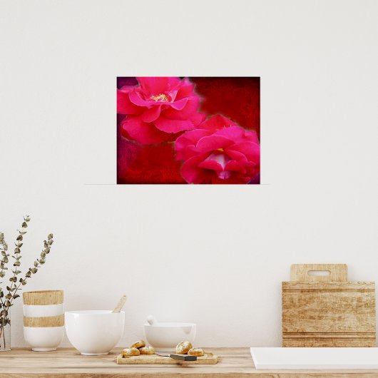 Poster Romance and Red Roses (Cuisine)
