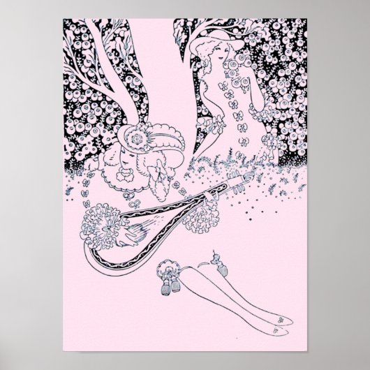 POSTER ROMANCE DE LA SAINT-VALENTIN, AMOUREUX ROMANTIQUES (Devant)