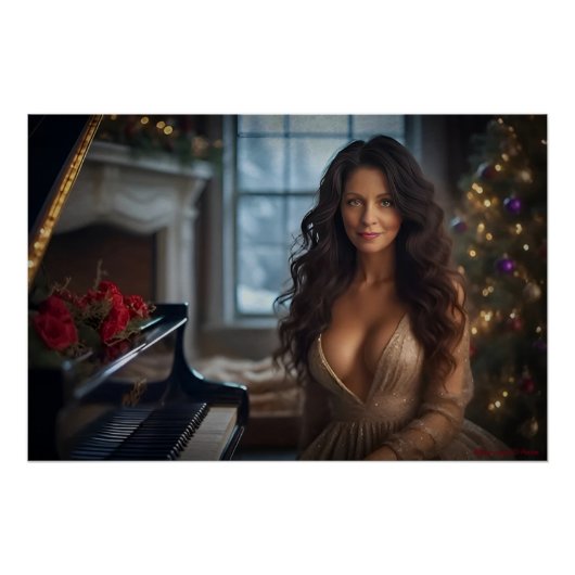 Poster Romance de Noël (Devant)