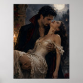 Poster Romance de vampire gothique - Fantastique vampire (Devant)