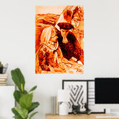 Poster Romance en haute mer (Bureau à domicile)