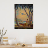 Poster Romance et progrès (Cuisine)