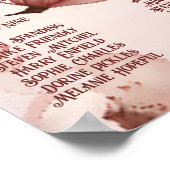 Poster Romance florissante : Un thème Mariage floral (Coin)