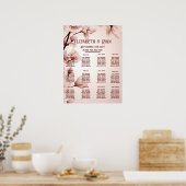 Poster Romance florissante : Un thème Mariage floral (Cuisine)