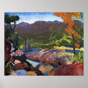 Poster Romance of Autumn par George Bellows (1916)