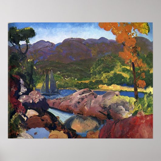 Poster Romance of Autumn par George Bellows (1916) (Devant)