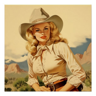 Poster Romance rustique Couture : Whispers Ouest sauvage