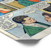 Poster Romance vintage (Coin)