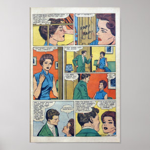 Poster Romance vintage