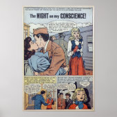 Poster Romance vintage (Devant)