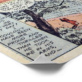 Poster Romance vintage (Coin)